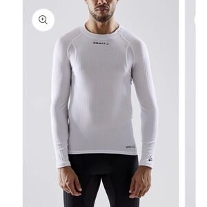 Craft Men's Active Extreme X Baselayer – White – Size Large – NWT